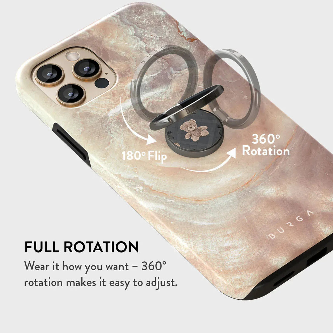 BURGA RING HOLDER | BFF - תופסן לאצבע מתכוונן אופנתי