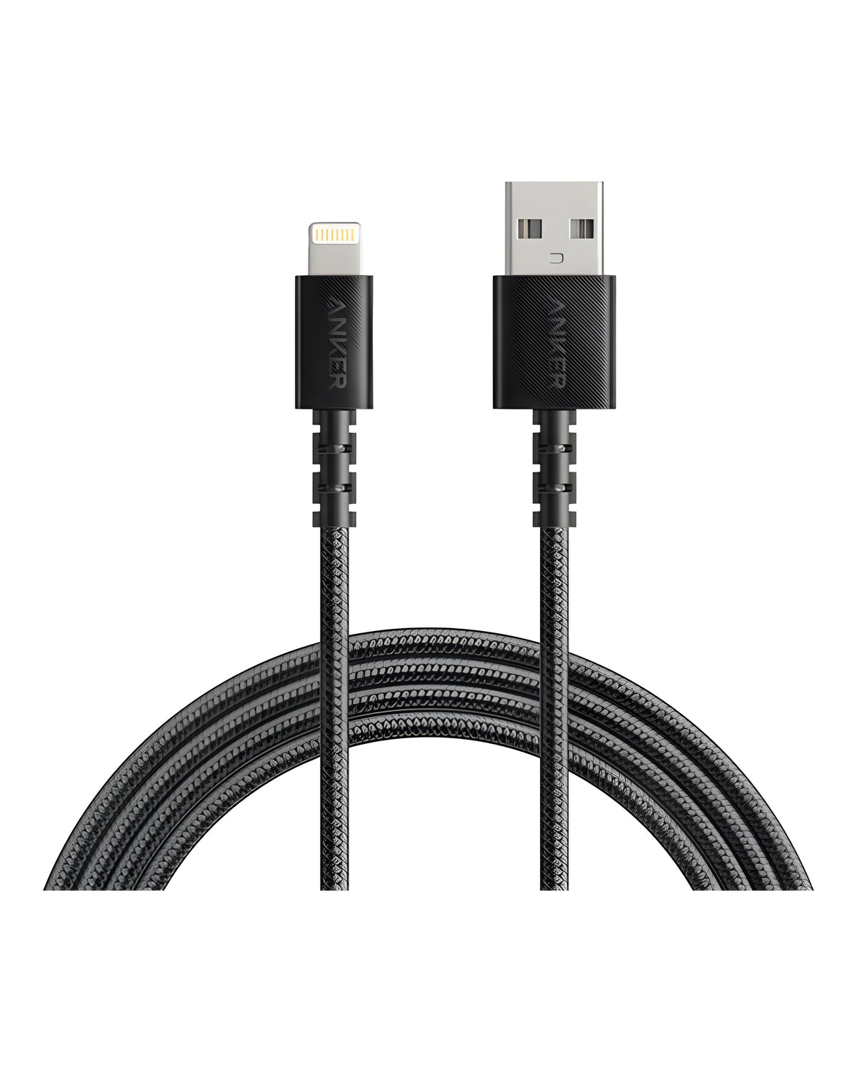 כבל נתונים USB ל-Lightning באורך 1.8 מטר Anker A8013H12 שחור | יבואן רשמי