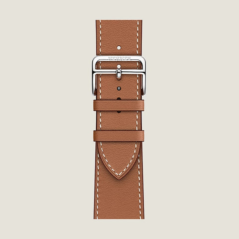 Band Apple Watch Hermès Single Tour 46 mm leather |  רצועה לאפל ווטצ מקורית הרמס עור אמיתי