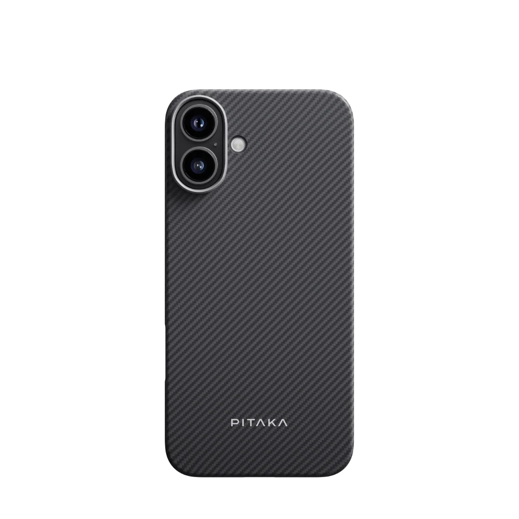 מגן הקרבון הדק והקל בעולם | PITAKA - פיטאקה - Iphone 16 - Ultra Black