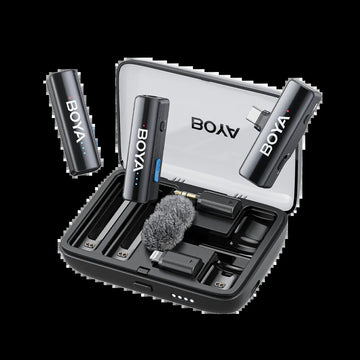 BOYA BOYALINK 2 | V2.0 | 2 משדרים + נרתיק