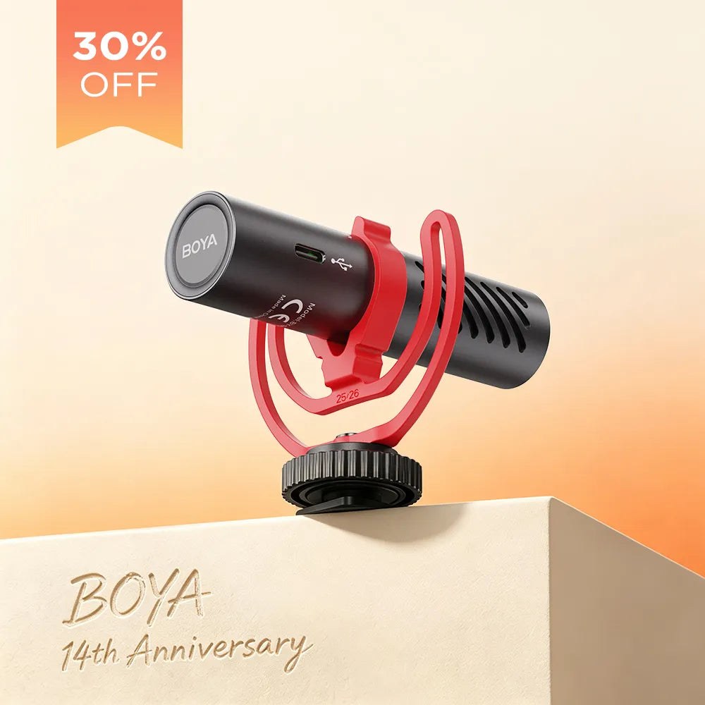 BOYA BY-MM1 AI | מיקרופון כיווני