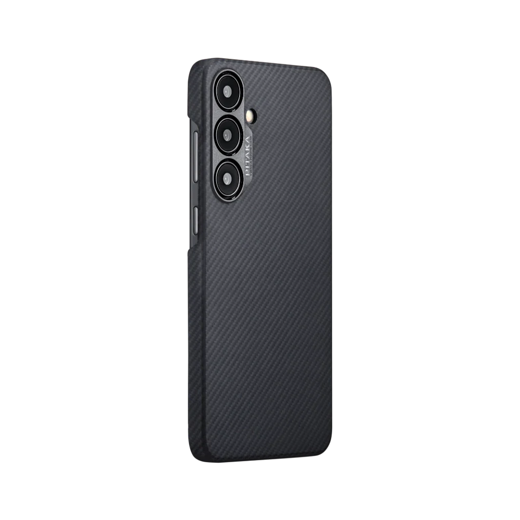 מגן הקרבון הדק והקל בעולם | PITAKA - פיטאקה - Samsung S24 Plus | Classic Black