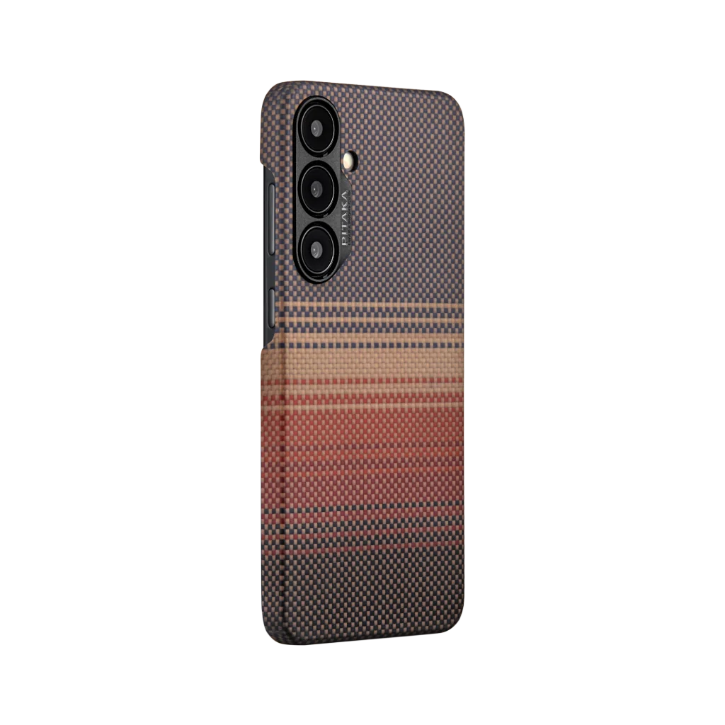 מגן הקרבון הדק והקל בעולם | PITAKA - פיטאקה - Samsung S24 Plus | Sunset