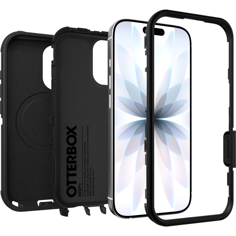 iPhone 17 Otterbox DEFENDER XT magsafe -  יבואן רשמי | שחור | המגן החזק בעולם