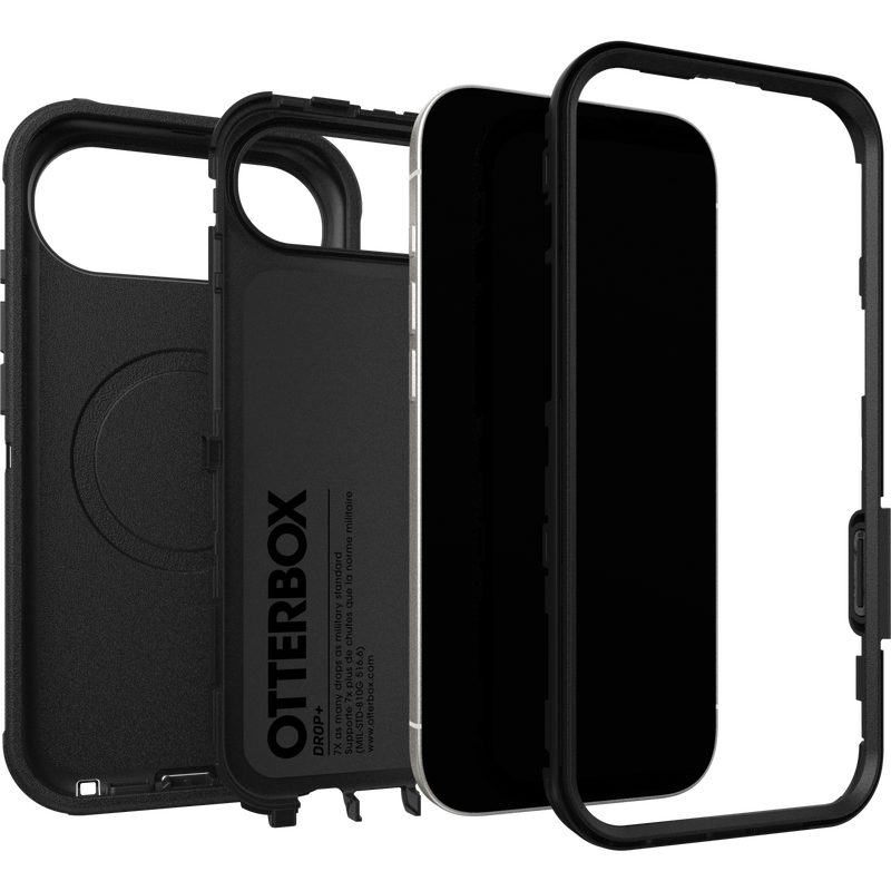 Otterbox DEFENDER With magsafe - iPhone 17 Air יבואן רשמי | שחור | המגן החזק בעולם