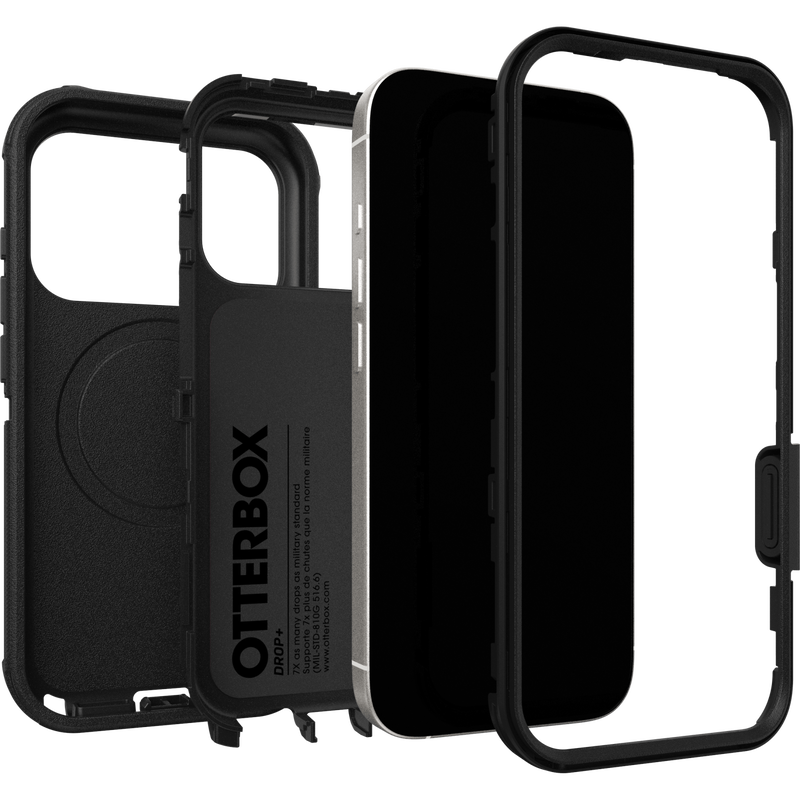 Otterbox DEFENDER With magsafe - iPhone 17 Pro יבואן רשמי | שחור | המגן החזק בעולם