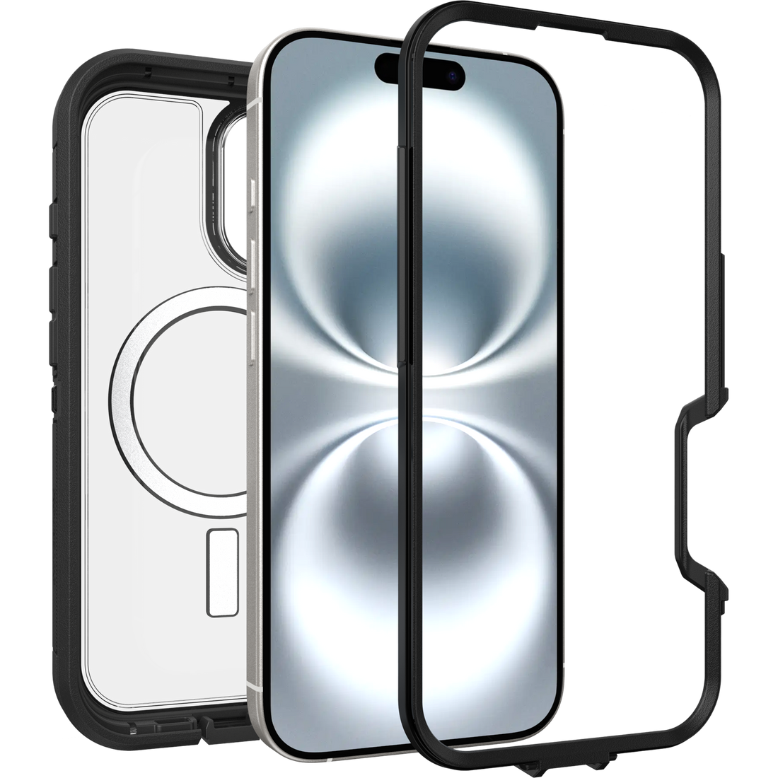 Iphone 16 | Otterbox Defender XT שקוף Magsafe המגן החזק בעולם | יבואן רשמי - תומך