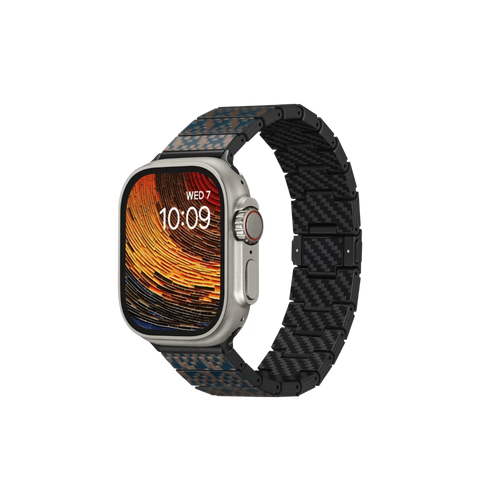 Pitaka Apple Watch BAND - Carbon Fiber Stairs | רצועת שעון קרבון פיטאקה