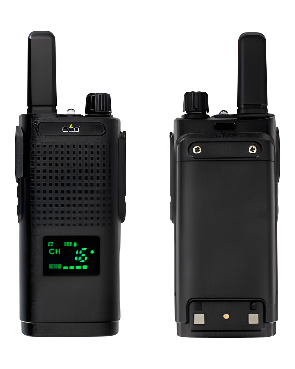 זוג מכשירי קשר עם עמדת טעינה Eco WPF-8