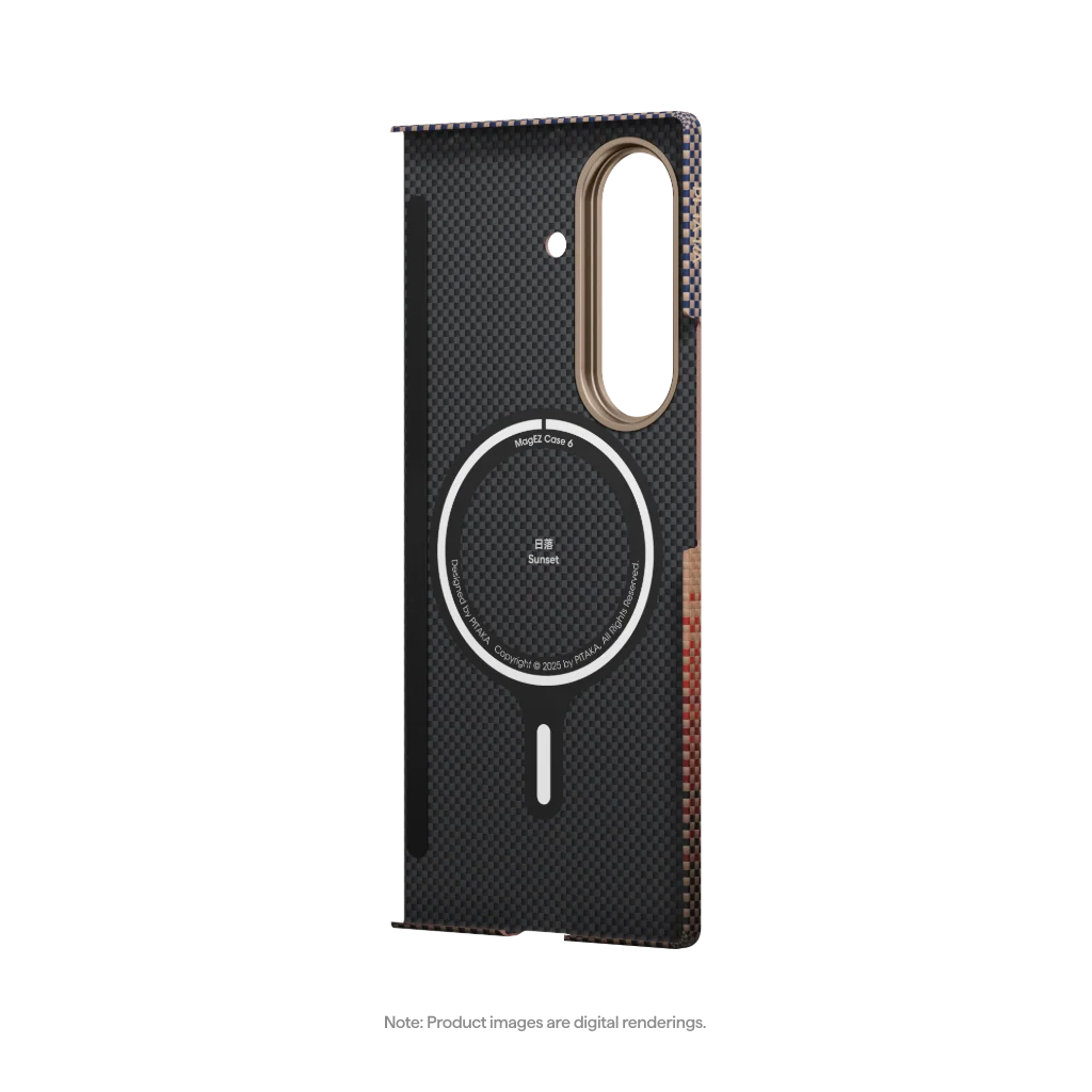 Galaxy Z Fold 7 | Sunset מגן הקרבון הדק והקל בעולם | PITAKA - פיטאקה