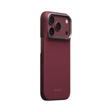 iPhone 18 Pro | Burgundy מגן הקרבון הדק והקל בעולם | PITAKA - פיטאקה
