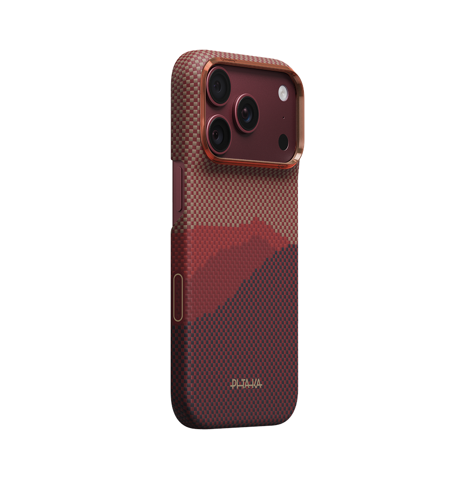 iPhone 18 Pro | Autumn Dusk מגן הקרבון הדק והקל בעולם | PITAKA - פיטאקה