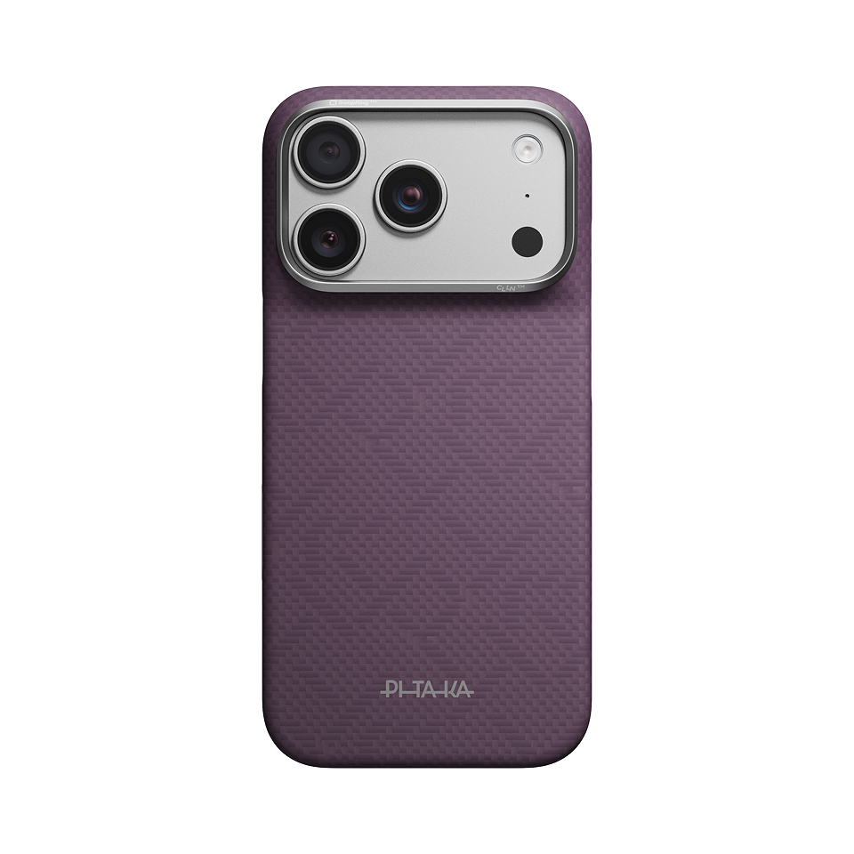 iPhone 18 Pro | Charoite Purple מגן הקרבון הדק והקל בעולם | PITAKA - פיטאקה