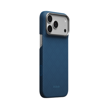iPhone 18 Pro Max | Abyss Blue מגן הקרבון הדק והקל בעולם | PITAKA - פיטאקה
