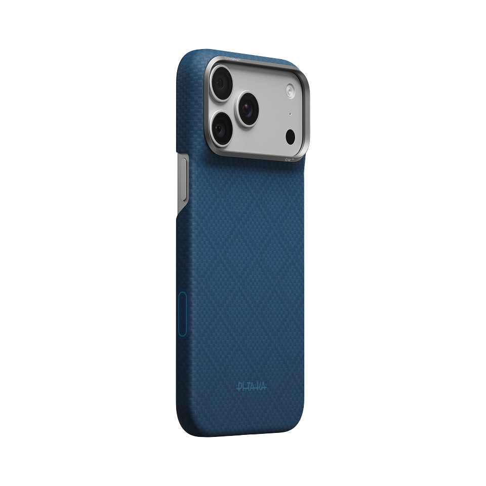 iPhone 18 Pro Max | Abyss Blue מגן הקרבון הדק והקל בעולם | PITAKA - פיטאקה