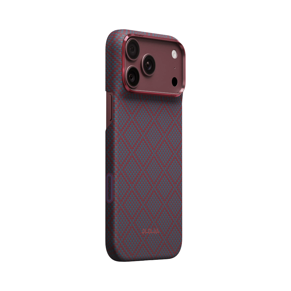 iPhone 18 Pro Max | Blue's Red מגן הקרבון הדק והקל בעולם | PITAKA - פיטאקה