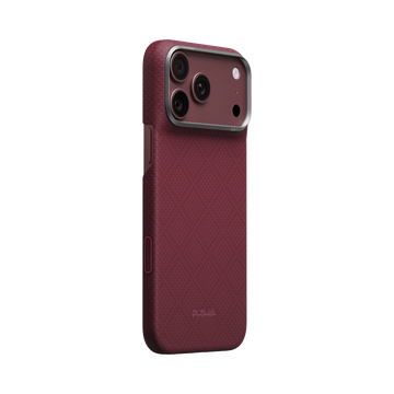 iPhone 18 Pro Max | Burgundy מגן הקרבון הדק והקל בעולם | PITAKA - פיטאקה