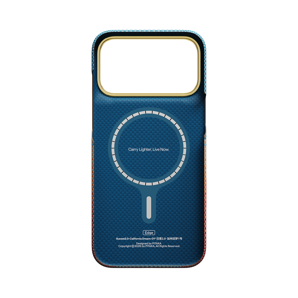 iPhone 18 Pro Max | California Dream מגן הקרבון הדק והקל בעולם | PITAKA - פיטאקה