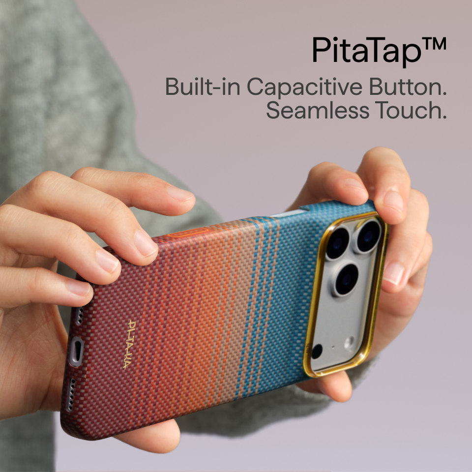 iPhone 18 Pro Max | California Dream מגן הקרבון הדק והקל בעולם | PITAKA - פיטאקה