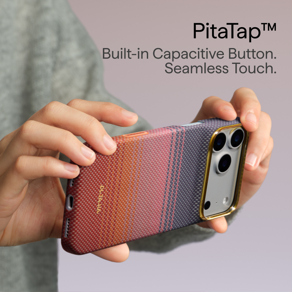 iPhone 18 Pro Max | California Dream מגן הקרבון הדק והקל בעולם | PITAKA - פיטאקה