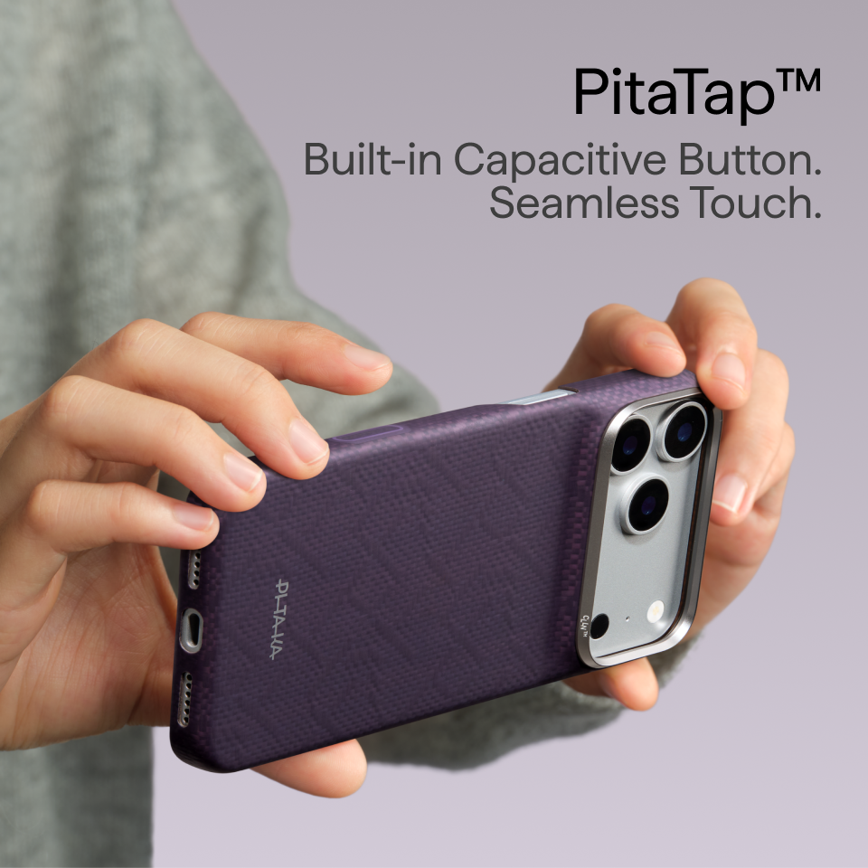 iPhone 18 Pro Max | Charoite Purple מגן הקרבון הדק והקל בעולם | PITAKA - פיטאקה