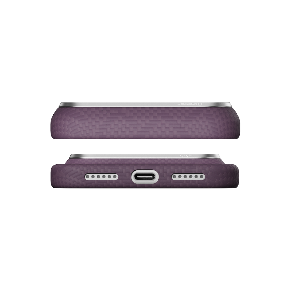 iPhone 18 Pro Max | Charoite Purple מגן הקרבון הדק והקל בעולם | PITAKA - פיטאקה