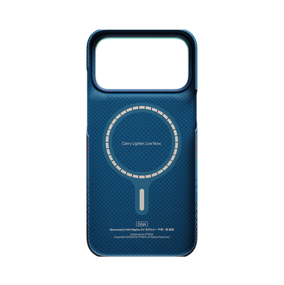 iPhone 18 Pro Max | Midnight מגן הקרבון הדק והקל בעולם | PITAKA - פיטאקה