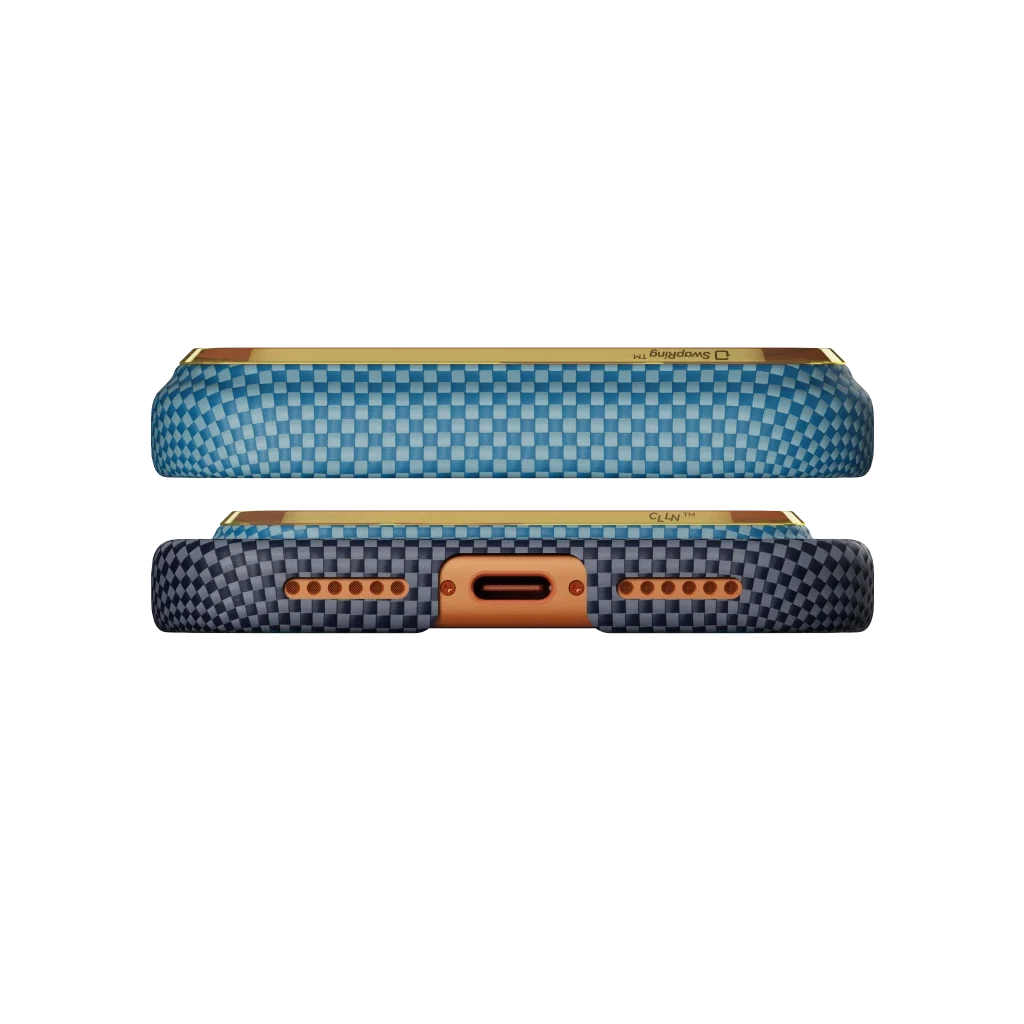 PITAKA California Dream 03 Edge Case for iPhone 17 Pro Max - מגן סיב ארמיד פרימיום לאייפון 17 פרו מקס