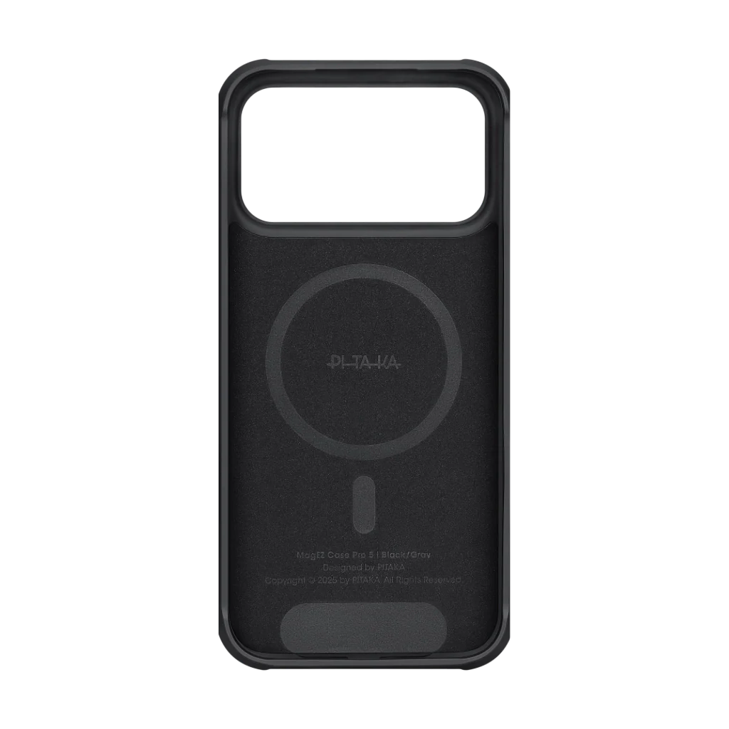 iPhone 17 Pro Max | ההגנה האולטימטיבית בסטייל Aramid | ProGuard | Black\Grey