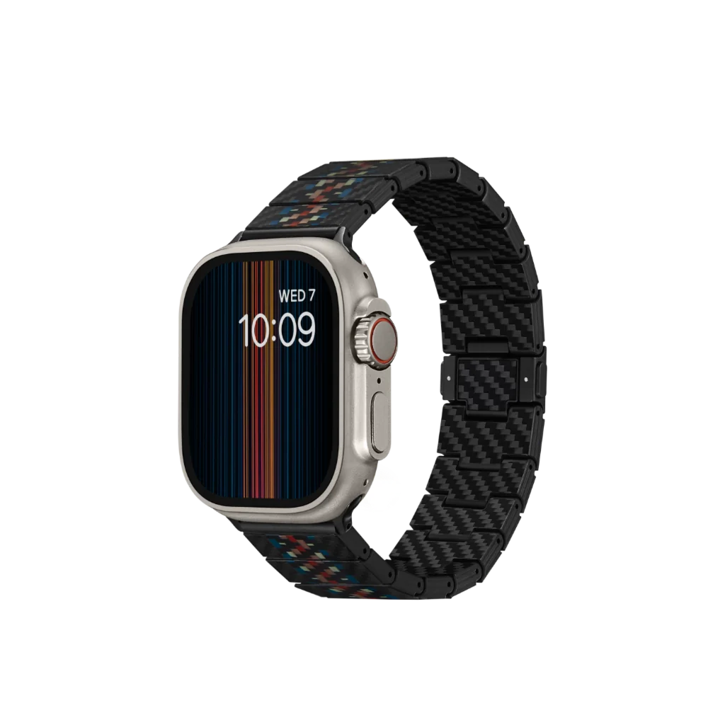 Pitaka Apple Watch BAND - Carbon Fiber Rhapsody | רצועת שעון קרבון פיטאקה