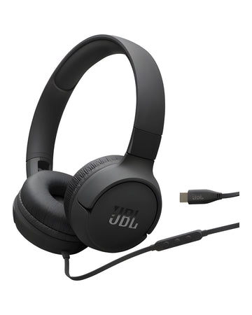 אוזניות קשת חוטיות USB-C JBL Tune 520C | יבואן רשמי
