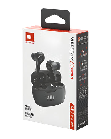 אוזניות אלחוטיות TWS JBL Vibe Beam | יבואן רשמי