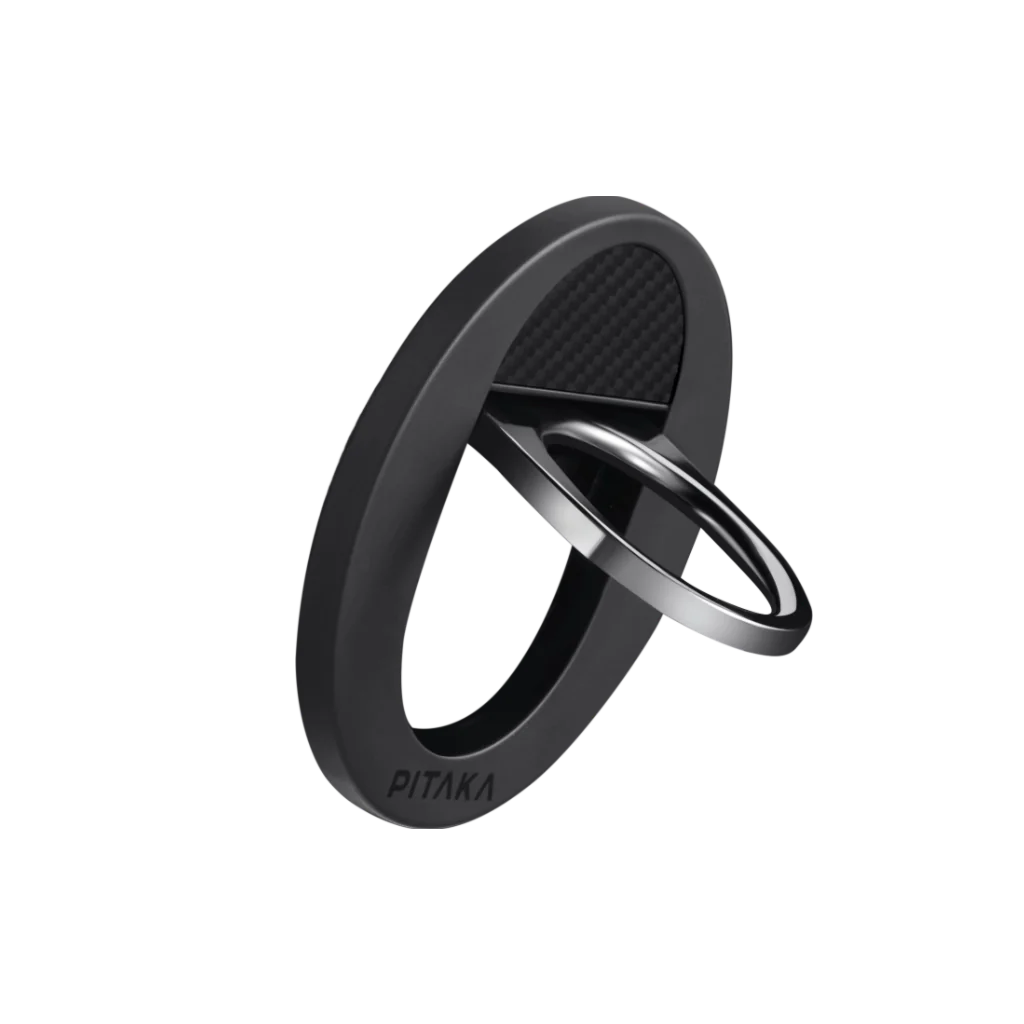 Pitaka MagEZ Grip - תופסן + סטנד טבעת Magsafe | Black/Grey