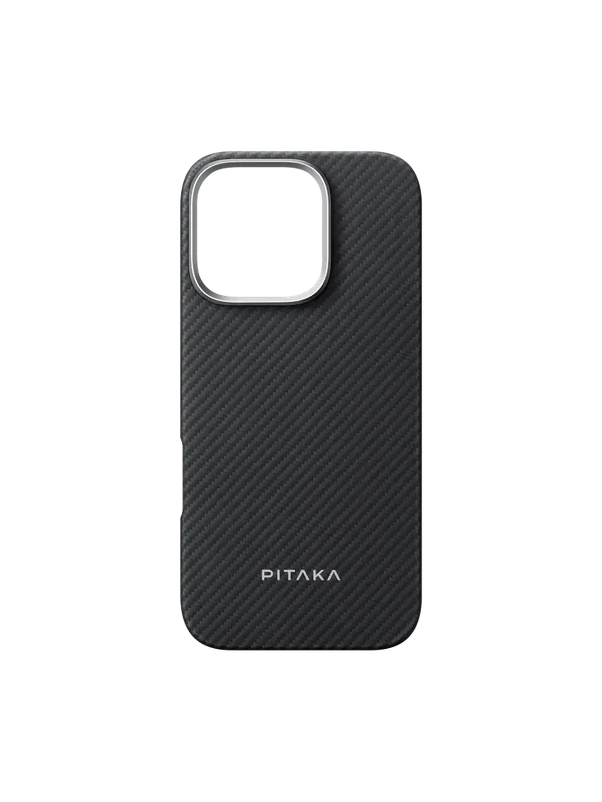 מגן הקרבון הדק והקל בעולם | PITAKA - פיטאקה - Iphone 16 Pro Max - Ultra Black