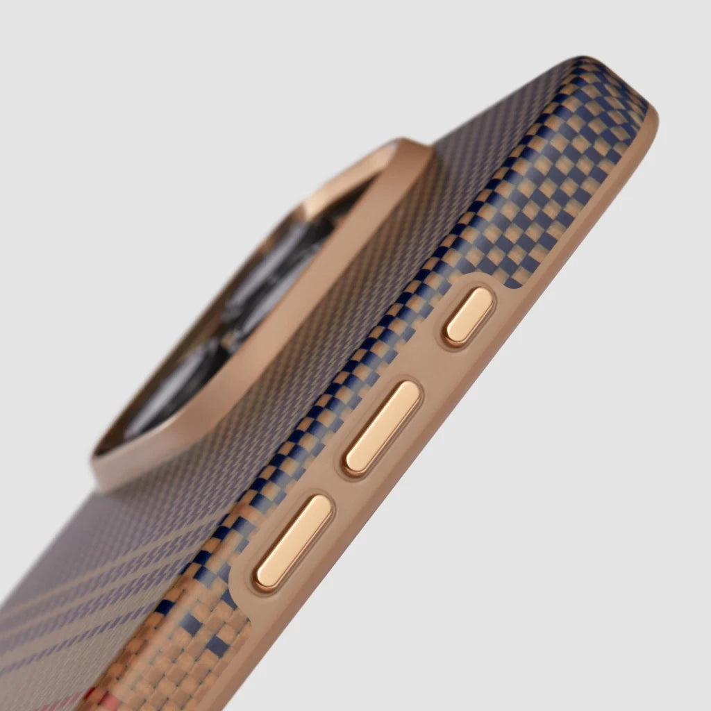 Iphone 16 Pro Max - Sunset Protective | מגן קרבון יוקרתי וחזק במיוחד | PITAKA - פיטאקה