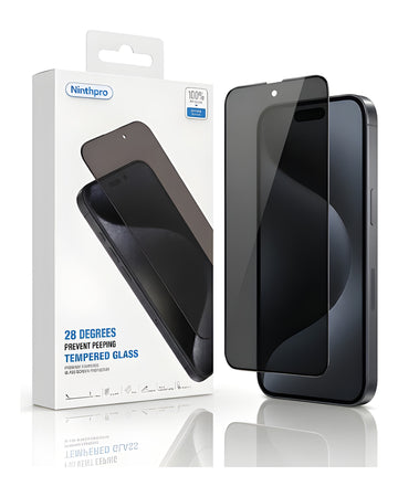 מגן מסך זכוכית מלאה Privacy Ninthpro ל-iPhone 18 Pro Max