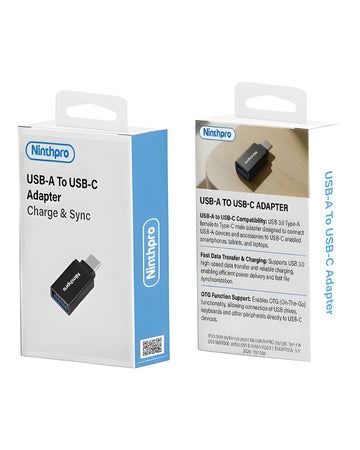 מתאם USB ל-USB-C Ninthpro