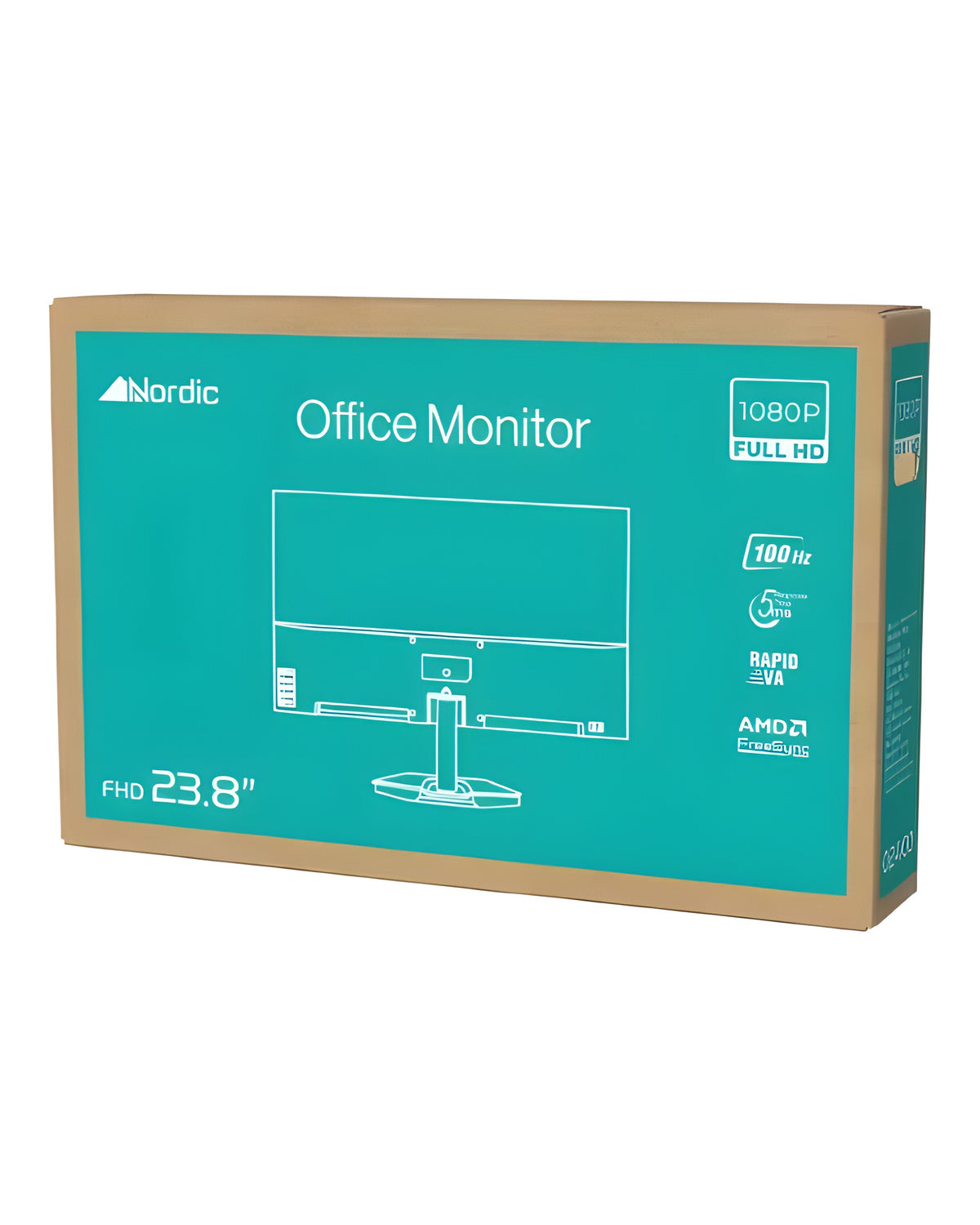 מסך מחשב Nordic O24100 FHD 23.8 אינץ' 100Hz