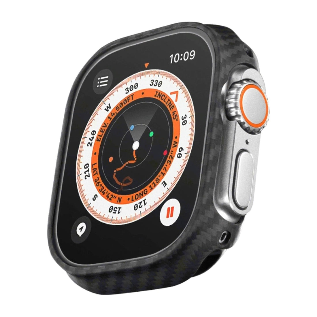 PITAKA Air Case for Apple Watch Ultra 49mm - מגן סיב ארמיד דק במיוחד לאפל ווטש אולטרה 49 מ״מ