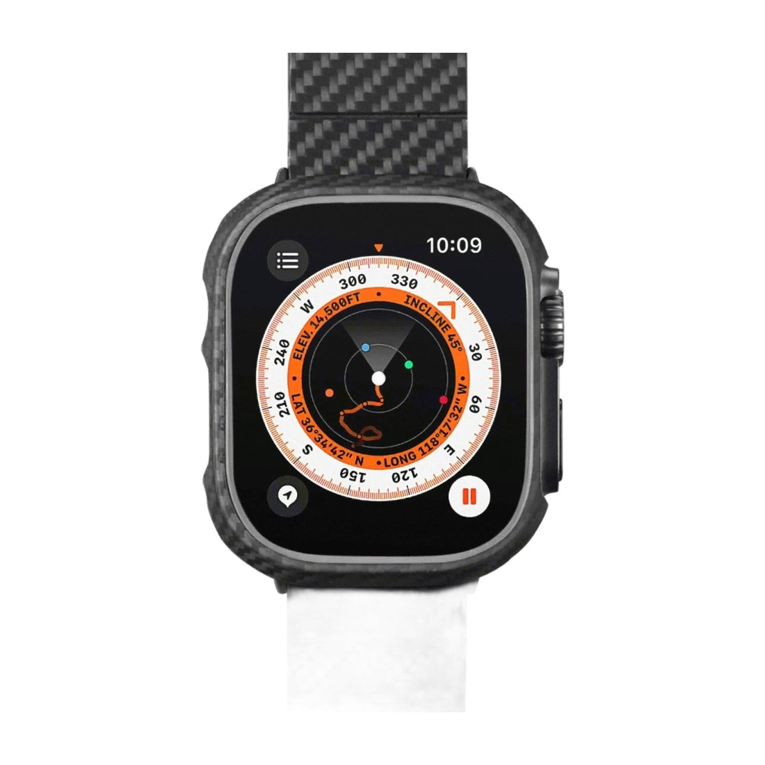 PITAKA Air Case for Apple Watch Ultra 49mm - מגן סיב ארמיד דק במיוחד לאפל ווטש אולטרה 49 מ״מ