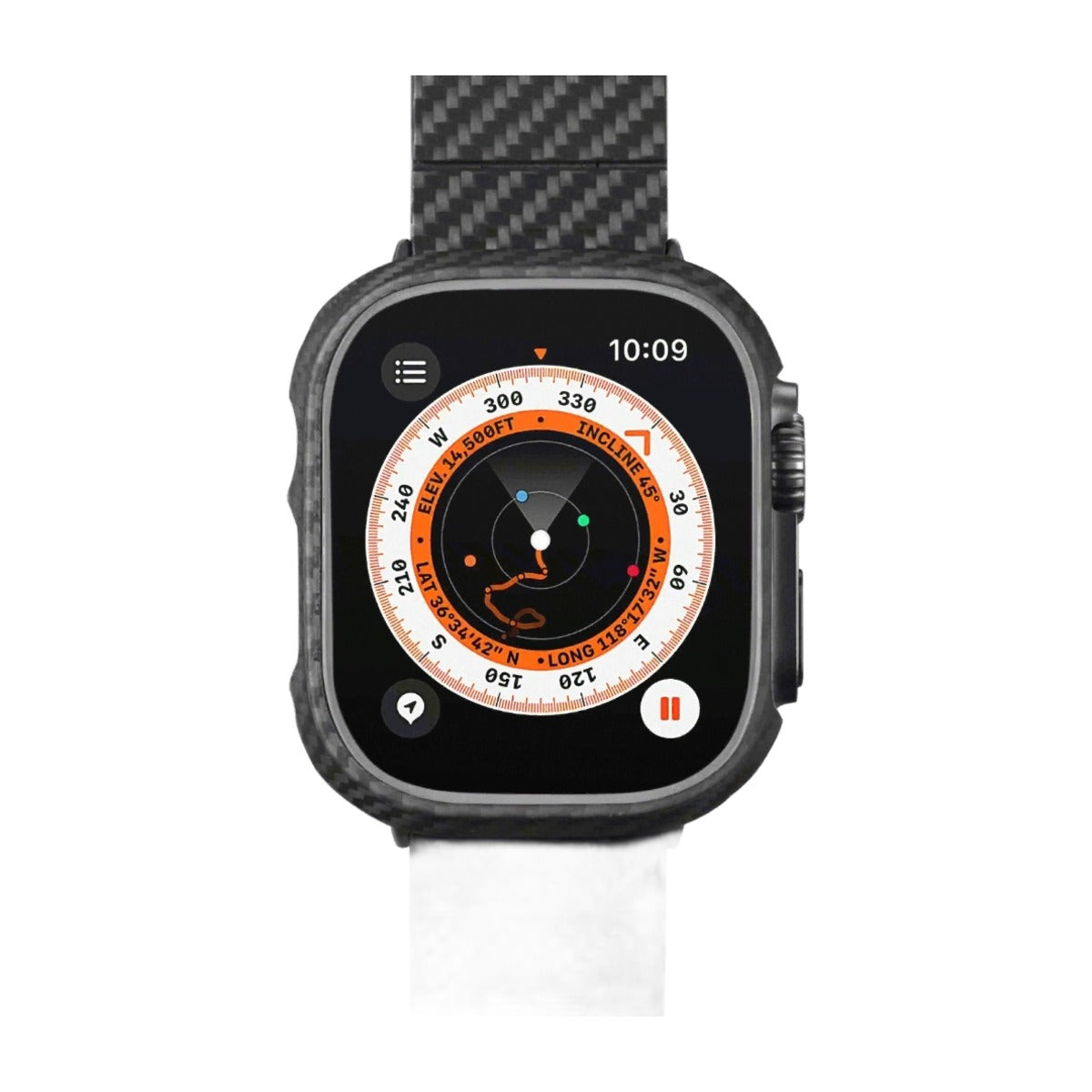 PITAKA Air Case for Apple Watch Ultra 49mm - מגן סיב ארמיד דק במיוחד לאפל ווטש אולטרה 49 מ״מ