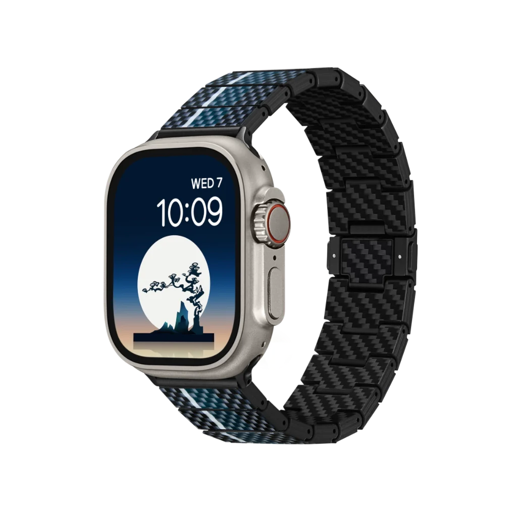 Pitaka Apple Watch BAND - Poetry of Things  | רצועת שעון קרבון פיטאקה