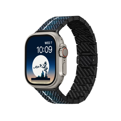 Pitaka Apple Watch BAND - Poetry of Things  | רצועת שעון קרבון פיטאקה