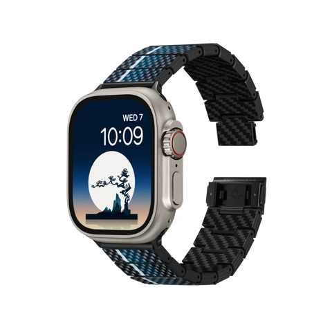 Pitaka Apple Watch BAND - Poetry of Things  | רצועת שעון קרבון פיטאקה