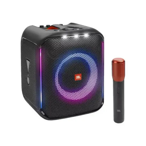 בידורית ניידת JBL PartyBox Encore Essential שחור עם מיקרופון אלחוטי יבואן רשמי