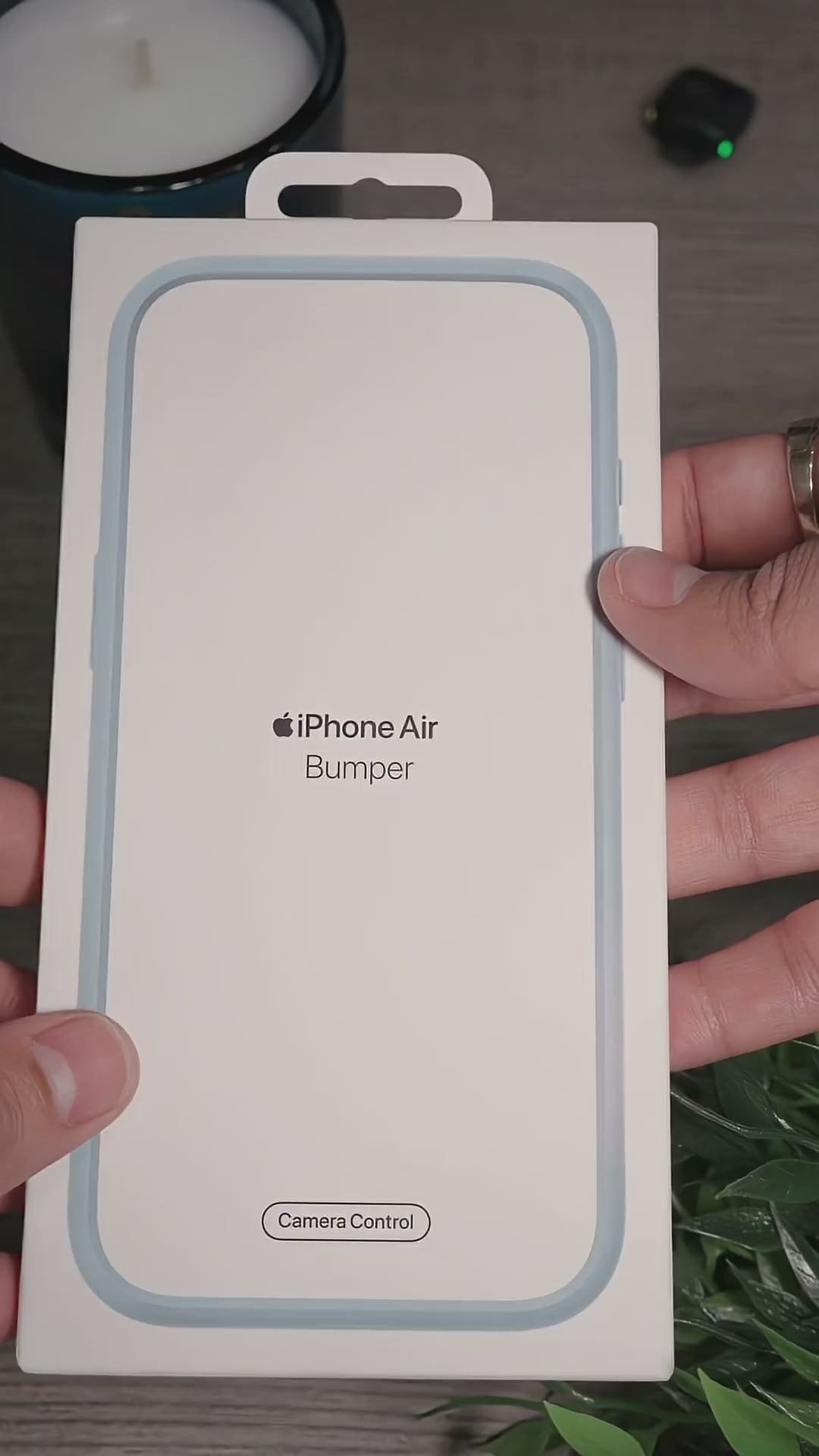 כיסוי iPhone Air Bumper | תומך MagSafe | APPLE | Black