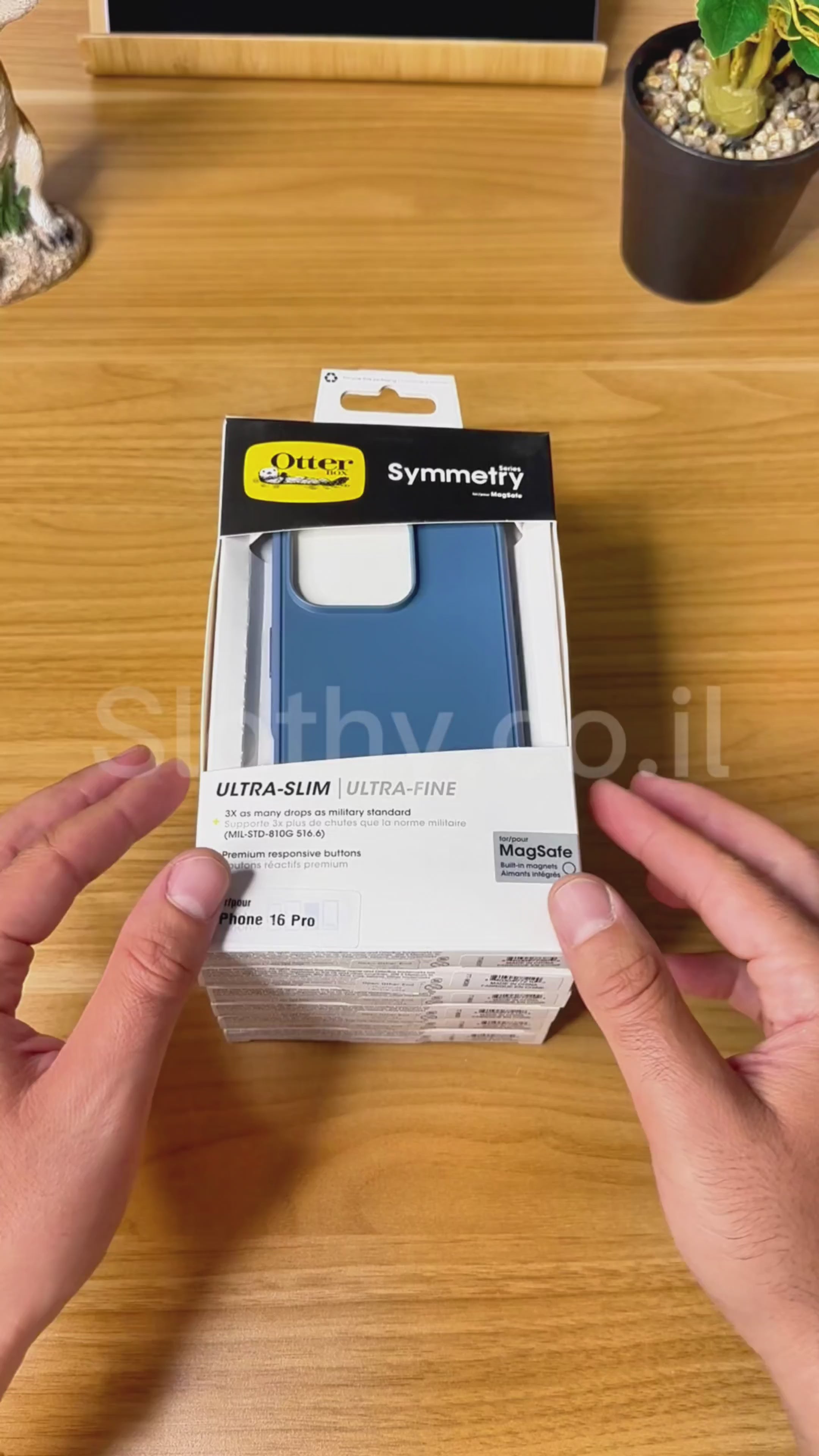 Otterbox SYMMETRY - iphone 15 pro יבואן רשמי