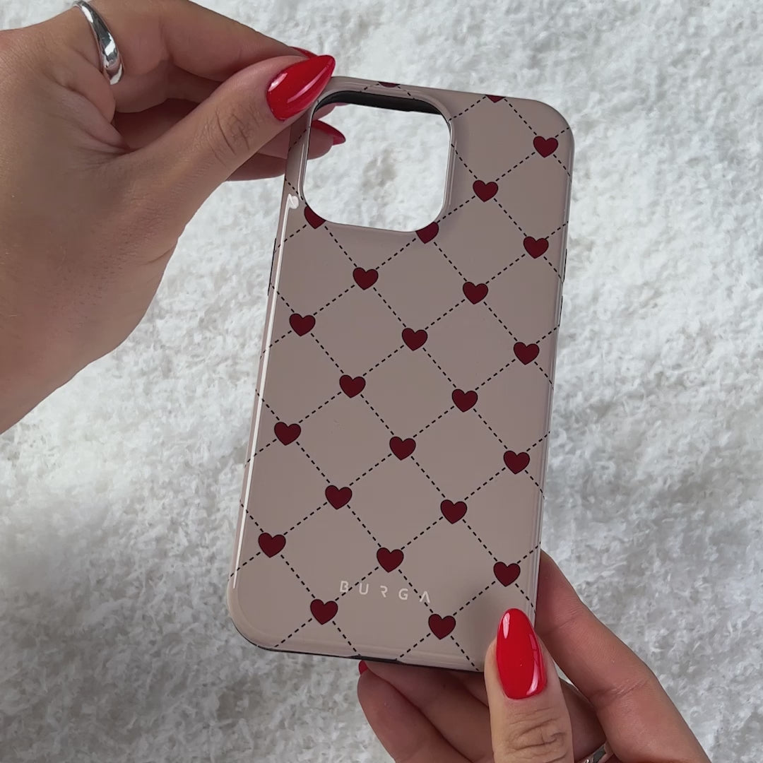 BURGA TOUGH | LOVE LETTER - כיסוי אופנתי לאייפון 17 פרו