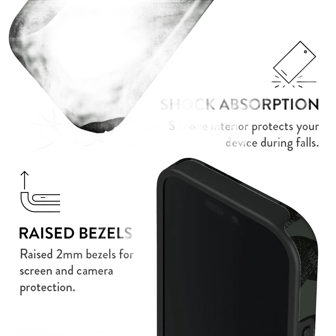 BURGA TOUGH | Poison - כיסוי אופנתי לאייפון 16 פרו